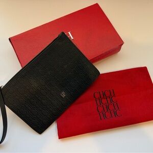 Carolina Herrera Black Clutch